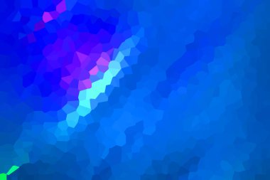 Açık Mavi, çokgen tarzı yeşil vektör arka plan.