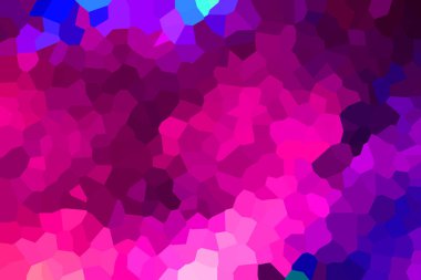 Pembenin farklı tonlarına sahip soyut renkli mozaik arkaplan