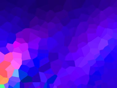 Soyut geometrik arkaplan. Renkli çokgenler. vektör illüstrasyonu