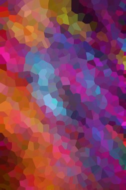 Geometrik şekilli renkli mozaik arkaplan