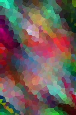 Renkli mozaik desen, yaratıcı arkaplan