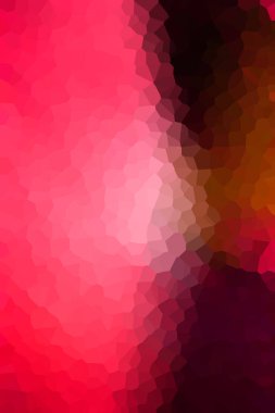 Değişik şekillerde renkli mozaik