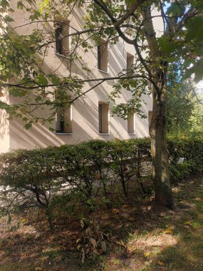 Vilnius, Litvanya 'nın banliyölerinde 80' ler ve 90 'lar mimarisi