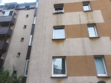 Vilnius, Litvanya 'nın banliyölerinde 80' ler ve 90 'lar mimarisi