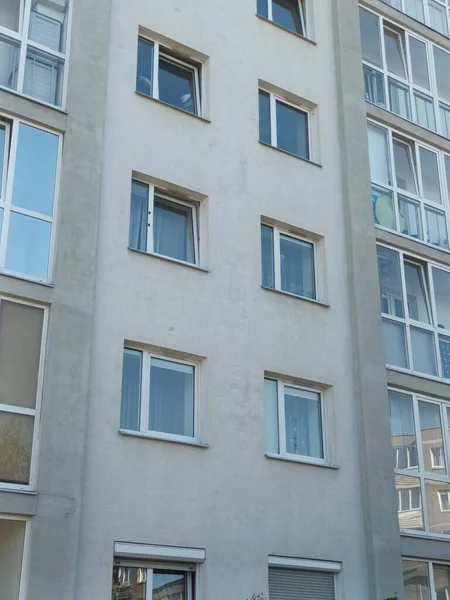 Vilnius, Litvanya 'nın banliyölerinde 80' ler ve 90 'lar mimarisi