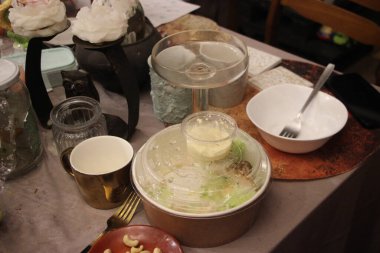 Lezzetli yemeklerin yemek fotoğrafı.