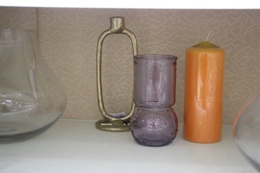 Dekorasyon için bir dizi farklı nesne