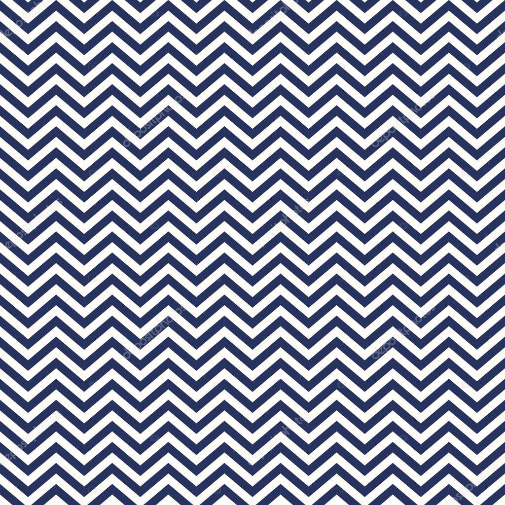 Festive blue and white seamless zigzag pattern vector. Backgrounds for decorating Independence Day.