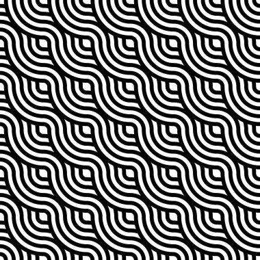 Soyut geometrik eğimli, pürüzsüz tekrar örüntüsü. Arkaplan ve doku deseni.