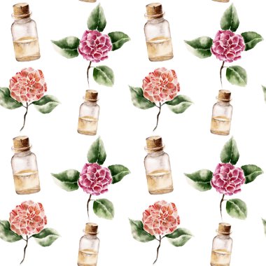 İle Seamless Modeli? amellia çiçek ve parfüm şişesi