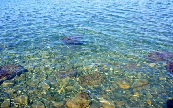 Água do mar transparente — Fotografia de Stock