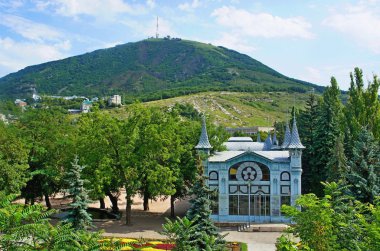 Çiçek bahçesinde Pyatigorsk