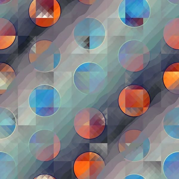 Abstrakt polka dots bakgrund — Stock vektor