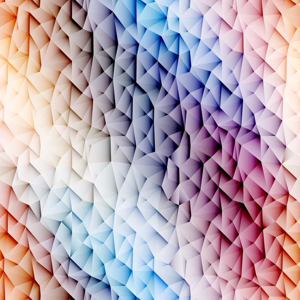 Kleurrijke lage poly grafische achtergrond — Stockvector