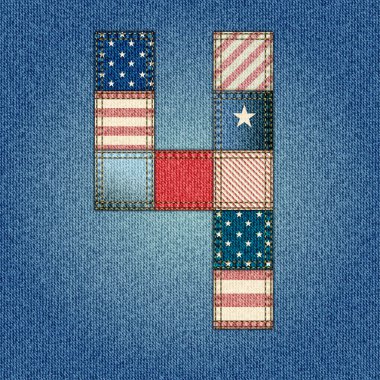 Amerikan Bağımsızlık günü plan vektör