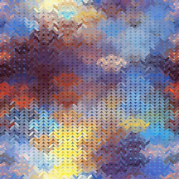 Kleurrijk abstract naadloos patroon. — Stockvector