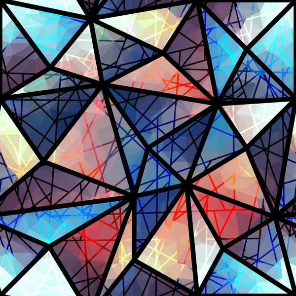 Abstracte geometrische achtergrond — Stockvector