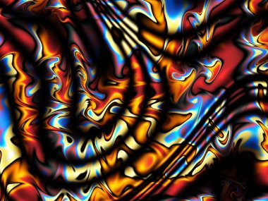 Fraktal dijital arka plan