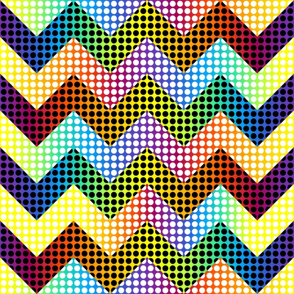 Geometrisches abstraktes Muster. — Stockvektor