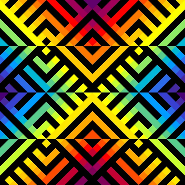 Geometrisch abstract patroon. — Stockvector