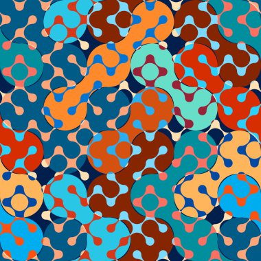 Geometrik soyut desen.