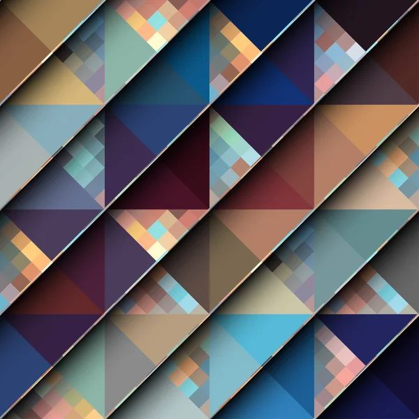 Abstracte geometrische achtergrond — Stockvector