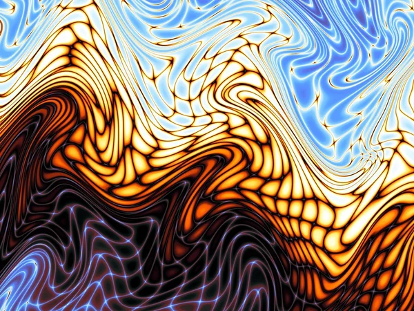 Fondo digital fractal — Foto de Stock