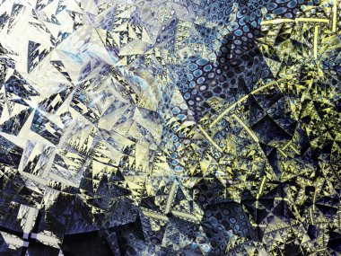 Fraktal dijital arka plan