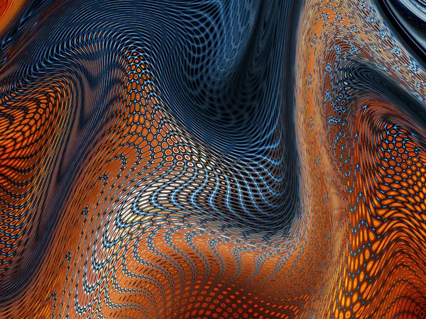 Fondo digital fractal — Foto de Stock