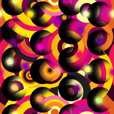 Geometrik soyut desen.