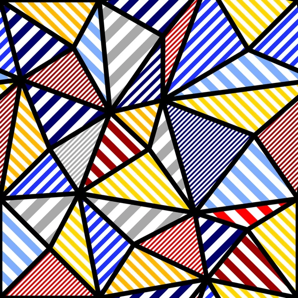 Геометричні абстрактним візерунком . — стоковий вектор