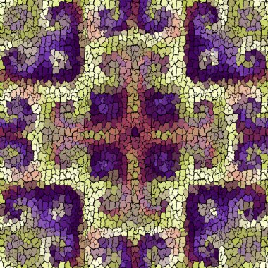 Kusursuz grunge soyut kare deseni. Boya çatlamasını çiz.