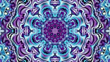 Süslemeli mandala döngü arkaplanı