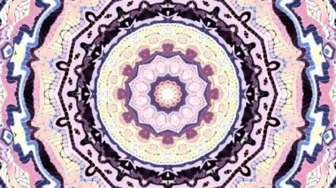 Süslemeli mandala döngü arkaplanı