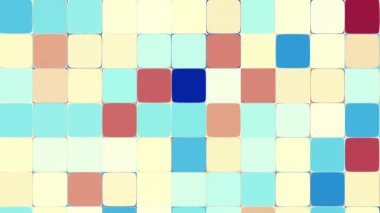 Kusursuz döngü soyut hareket arkaplanı. Soyut polka nokta görüntüsü.