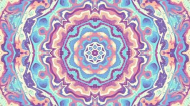 Süslemeli mandala döngü arkaplanı