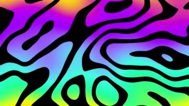 Psikedelik hareket arkaplanı