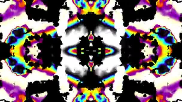 Psychedelischer Hintergrund — Stockvideo