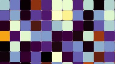 Kusursuz döngü soyut hareket arkaplanı. Soyut polka nokta görüntüsü.