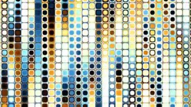 Kusursuz döngü soyut hareket arkaplanı. Soyut polka nokta görüntüsü.