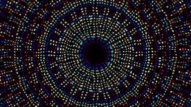 Soyut mandala döngü arkaplanı