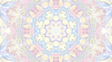 Süslemeli mandala döngü arkaplanı