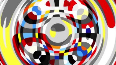 Psikedelik hareket arkaplanı