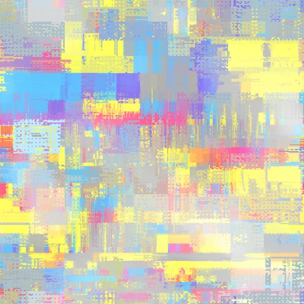 Image vectorielle avec imitation de la texture de datamoshing grunge. — Image vectorielle