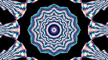 Soyut mandala döngü arkaplanı