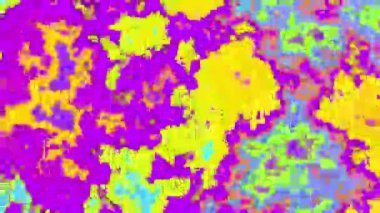 Video parazit görüntülerini döngüye sokuyorum. Bir Datamoshing videosunun taklidi.