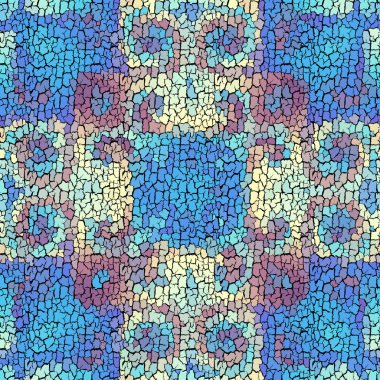 Kusursuz grunge soyut kare deseni. Boya çatlamasını çiz.