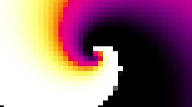 Sonsuz spiral. Kusursuz döngü görüntüsü.