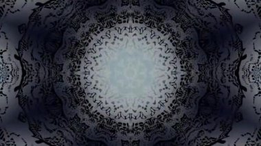 Süslemeli mandala döngü arkaplanı