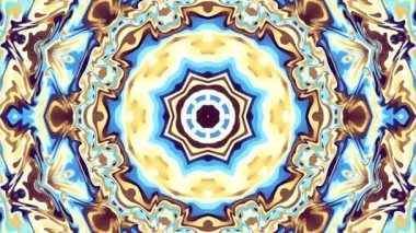 Süslemeli mandala döngü arkaplanı